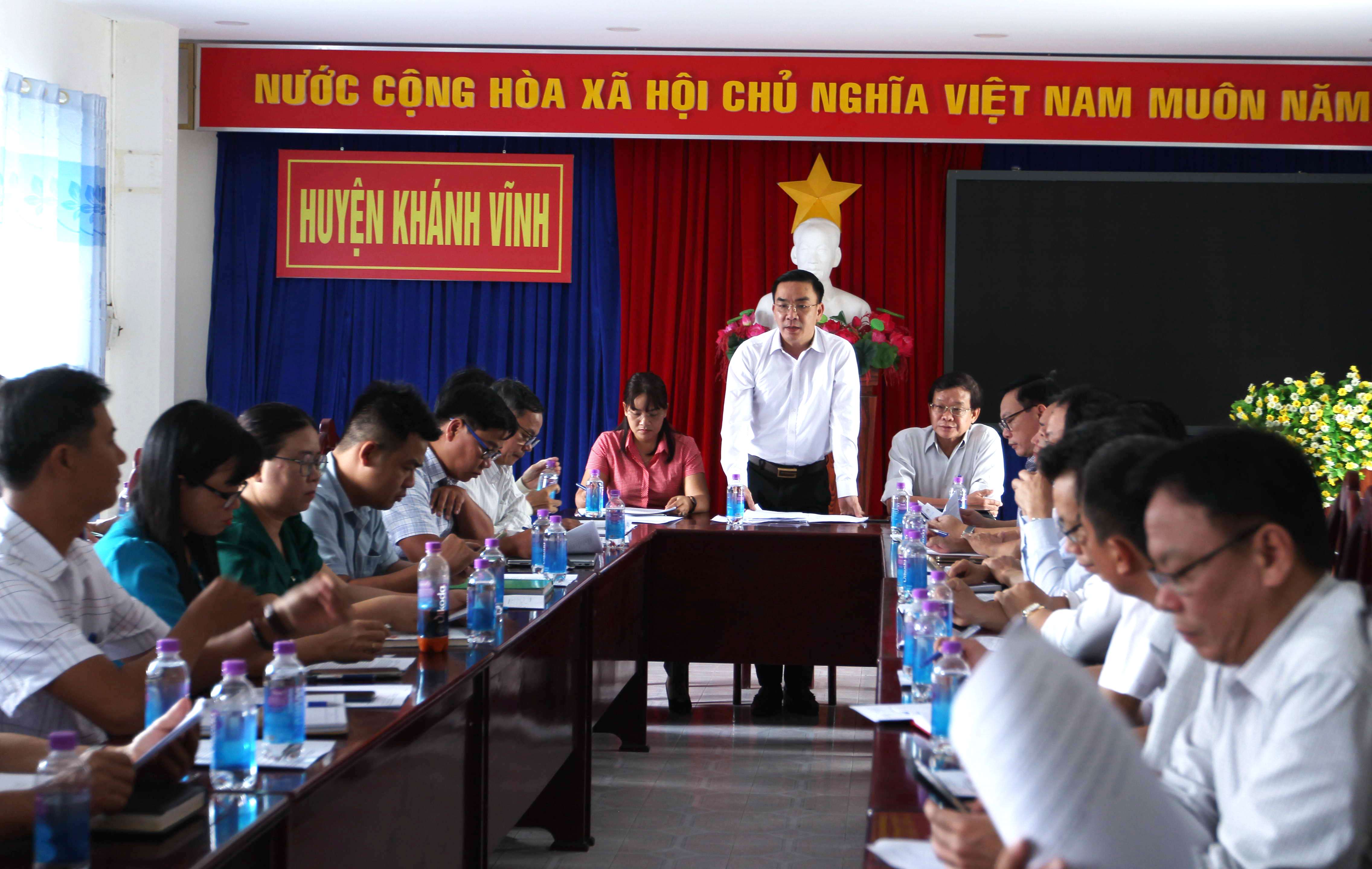 Đoàn công tác Bộ Y tế: giám sát công tác phòng, chống sốt rét huyện Khánh Vĩnh